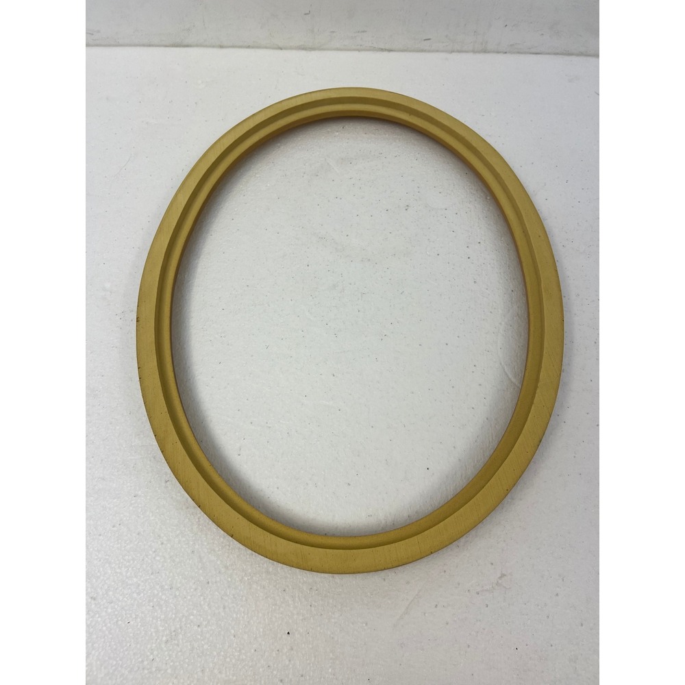 Gold Oval Picture Frame FITS 12x16 Resin Wall Decor Classic Tiered Vintage MCM - Picture 8 of 10
